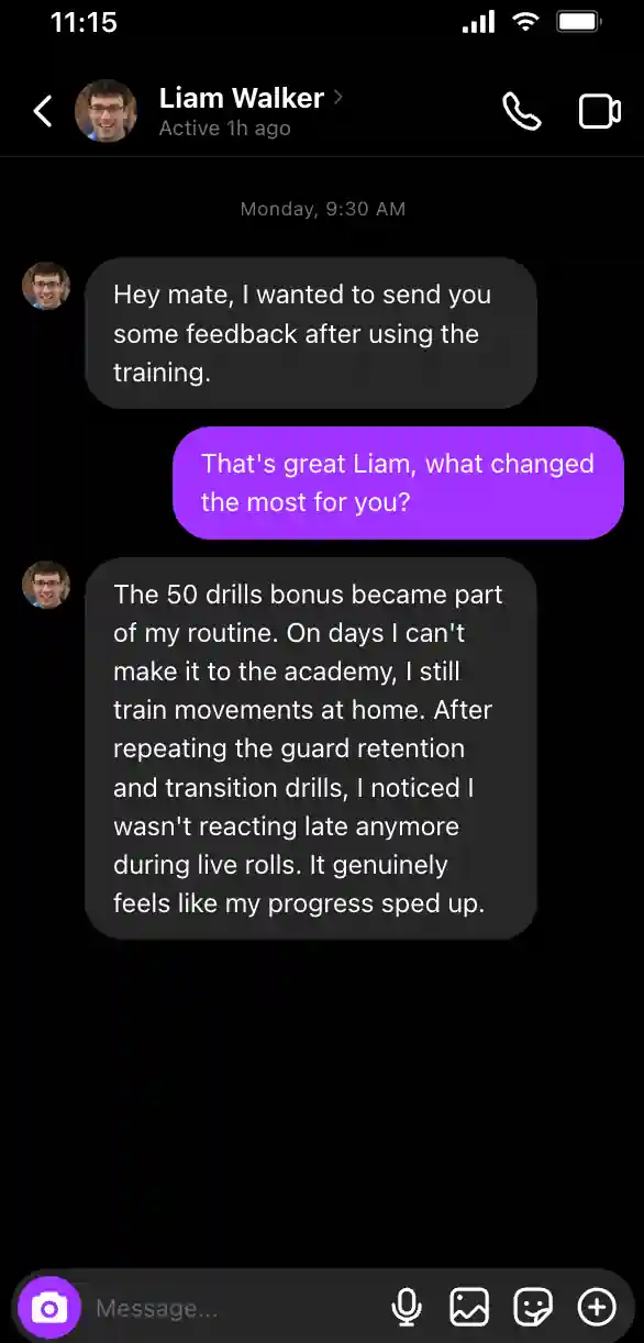 WhatsApp testimonial 5